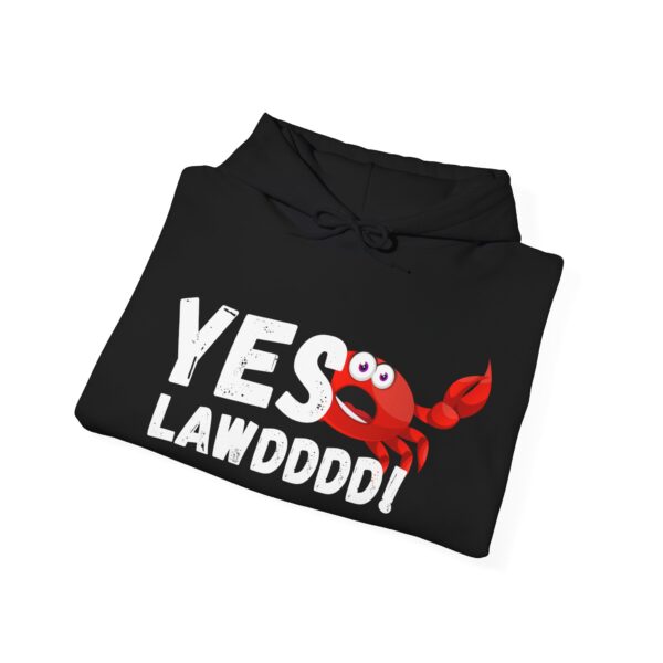 Mens YES LAWDDDD Hooded Sweatshirt - Image 4