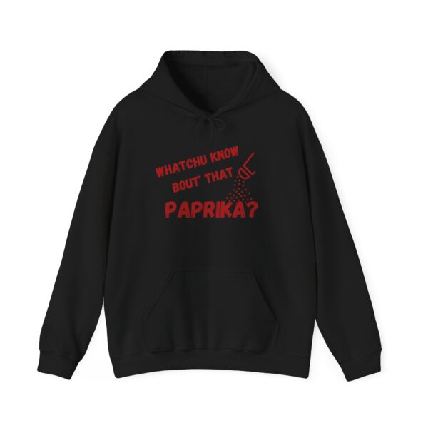 Unisex Paprika Hooded Sweatshirt - Image 5