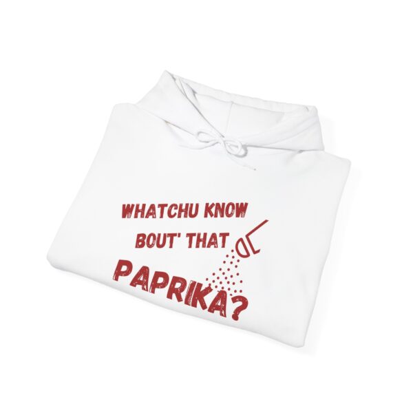 Unisex Paprika Hooded Sweatshirt - Image 4