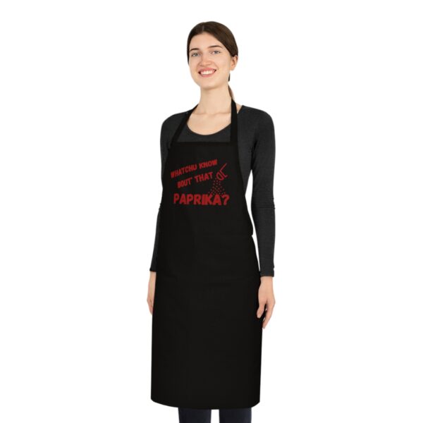 Paprika Cotton Apron - Image 2